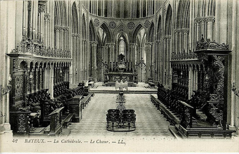42 BAYEUX - LA CATHEDRALE - LE CHOEUR_0