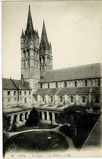 40 CAEN - LE LYCEE - LE CLOITRE_0