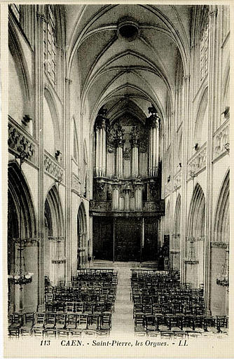 113 CAEN - SAINT-PIERRE, LES ORGUES_0