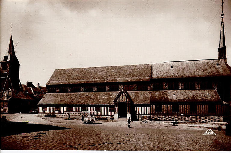 HONFLEUR - EGLISE SAINTE-CATHERINE XIVe SIECLE ET LE CLOCHER_0