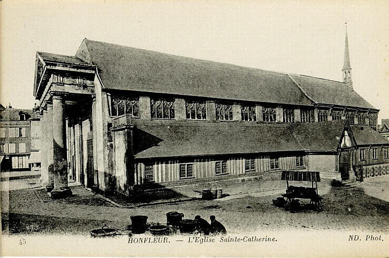 45 HONFLEUR - L'EGLISE SAINTE-CATHERINE_0