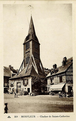 319 HONFLEUR - CLOCHER DE SAINTE-CATHERINE_0