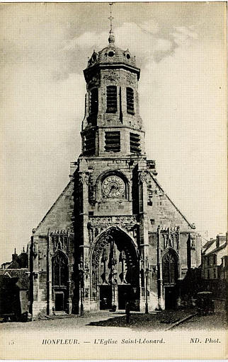 HONFLEUR - L'EGLISE SAINT-LEONARD_0