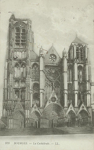 978 BOURGES. - LA CATHEDRALE_0