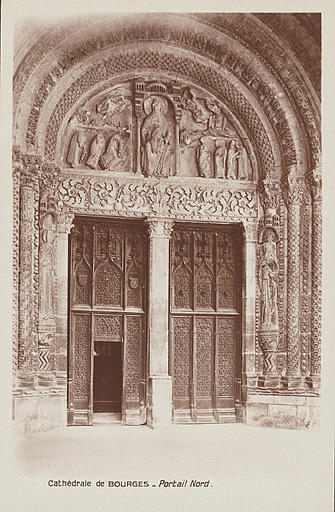 CATHEDRALE DE BOURGES - PORTAIL NORD_0