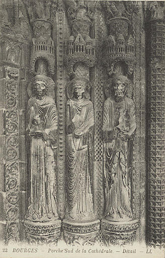 22 BOURGESPORCHE SUD DE LA CATHEDRALE.- DETAIL_0