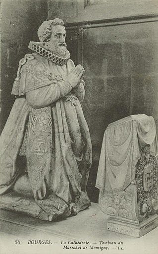 56 BOURGES. - LA CATHEDRALE. - TOMBEAU DU MARECHAL DE MONSIGNY_0