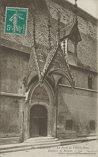 20 BEAUNE - LA PORTE DE L'HOTEL-DIEU - HOSPICES DE BEAUNE_0