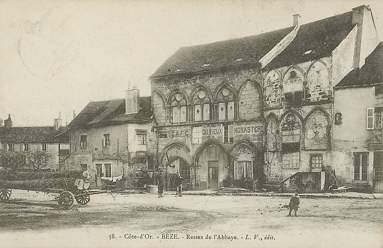 58. - COTE-D'OR. - BEZE - RESTES DE L'ABBAYE_0