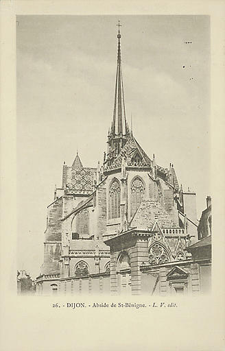 26. - DIJON - ABSIDE DE ST-BENIGNE_0