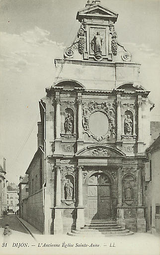 31 DIJON. - L'ANCIENNE EGLISE SAINTE-ANNE_0