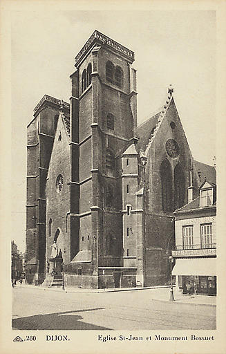 260 DIJON. EGLISE ST-JEAN ET MONUMENT BOSSUET_0
