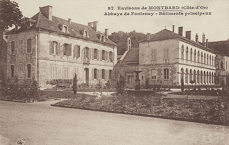 87. ENVIRONS DE MONTBARD (COTE-D'OR) - ABBAYE DE FONTENAY - BATIMENTS PRINCIPAUX_0