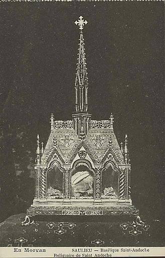 EN MORVAN - SAULIEU - BASILIQUE SAINT-ANDOCHE - RELIQUAIRE DE SAINT-ANDOCHE_0