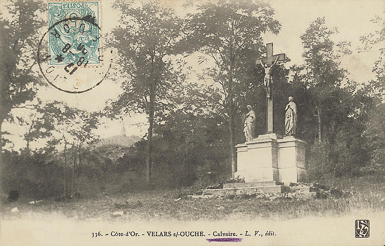 336. - COTE-D'OR. - VELARS-S/-OUCHE. - CALVAIRE_0