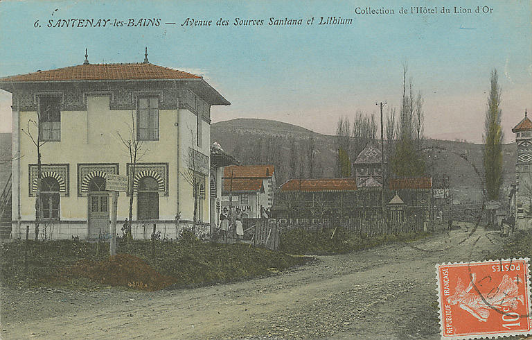 6. SANTENAY-LES-BAINS - AVENUE DES SOURCES SANTANA ET LITHIUM_0