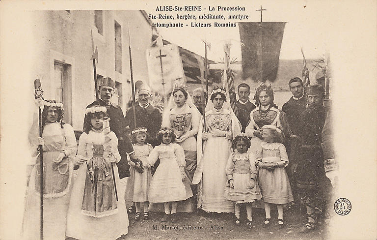 ALISE-STE-REINE - PROCESSION STE-REINE, BERGERE, MEDITANTE, MARTYRE TRIOMPHANTE - LICTEURS ROMAINS_0