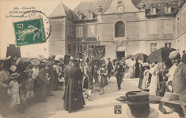 484. - COTE-D'OR - ALISE-SAINTE-REINE - LA PROCESSION_0