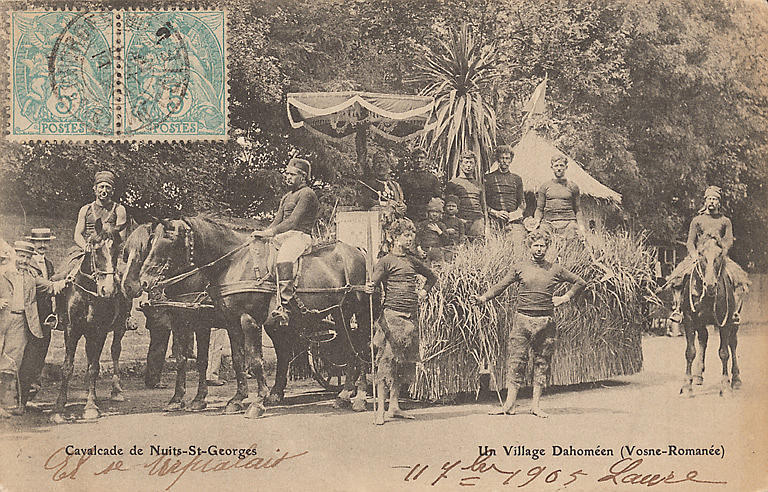 CAVALCADE DE NUITS-ST-GEORGES - UN VILLAGE DAHOMEEN (VOSNE-ROMANEE)_0