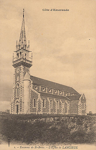 ENVIRONS DE SAINT-BRIAC. - L'EGLISE DE LANCIEUX_0