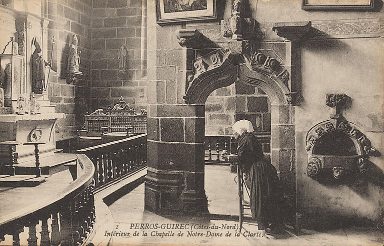 INTERIEUR DE LA CHAPELLE DE NOTRE-DAME DE CLARTE_0