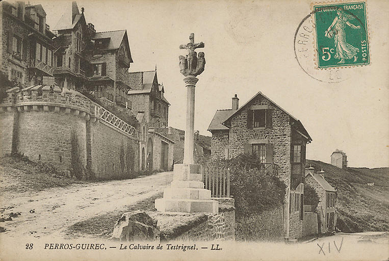 28 PERROS-GUIREC - LE CALVAIRE DE TESTRIGNEL_0