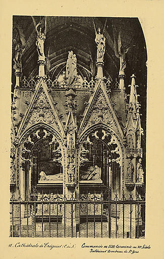 CATHEDRALE. INTERIEUR TOMBEAU DE ST YVES_0