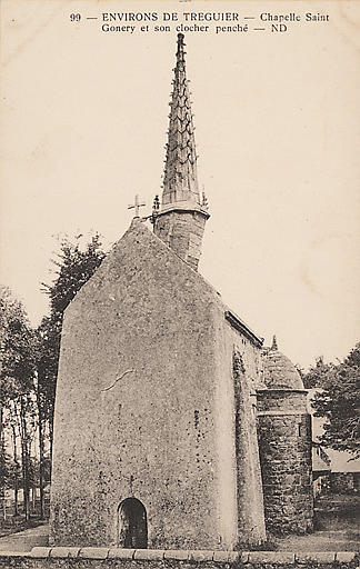 CHAPELLE SAINT GONERY ET SON clocher PENCHE_0