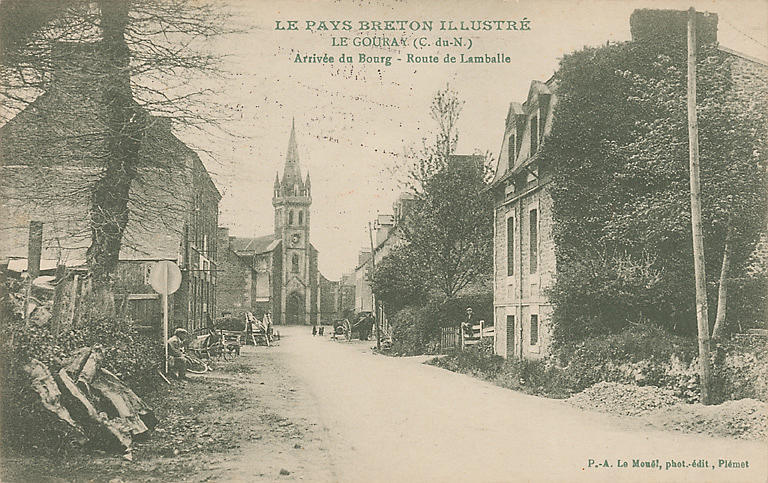 ARRIVEE DU BOURG, ROUTE DE LAMBALLE_0