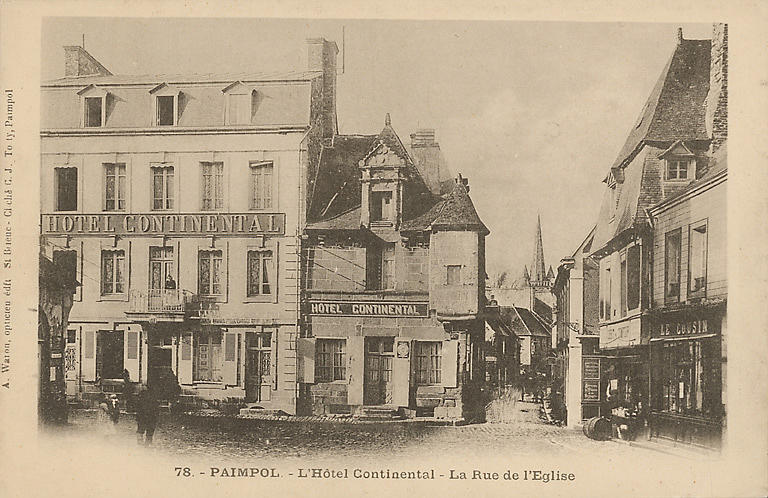 HOTEL CONTINENTAL, RUE DE L'EGLISE_0