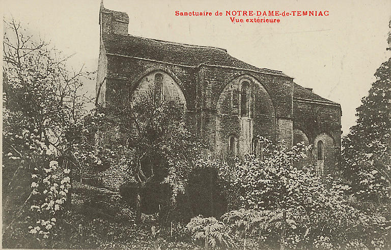 SANCTUAIRE DE NOTRE-DAME-DE-TEMNIAC. VUE EXTERIEURE_0