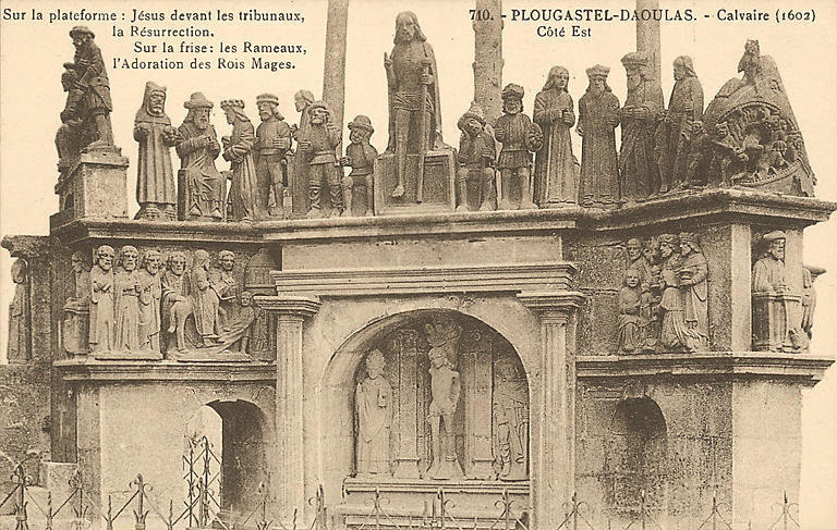 710 - PLOUGASTEL-DAOULAS - CALVAIRE (1602) COTE EST_0
