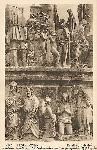 5 PLOUGONVEN - DETAIL DU CALVAIRE_0