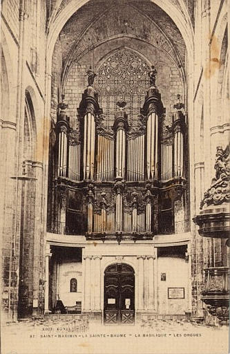 Saint-Maximin-la-Sainte-Baume : La Basilique - Les Orgues_0