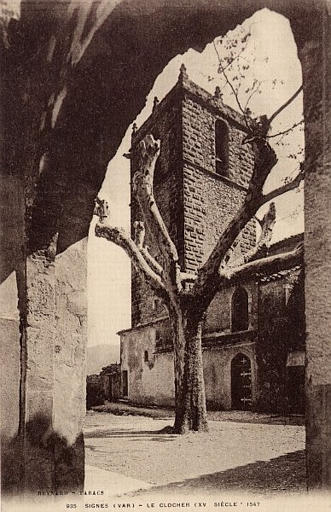 SIGNES (Var) - Le Clocher (XV siècle - 1547)_0