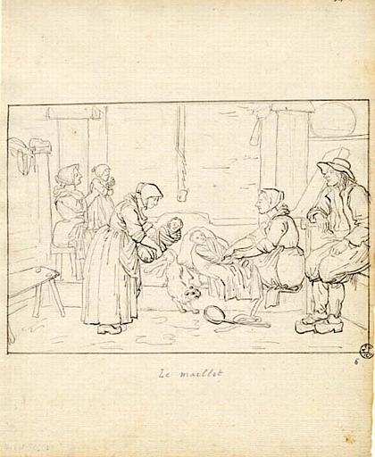 Le maillot (titre inscrit), Olivier Perrin, 1810 vers