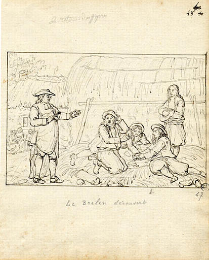 Le brelan découvert (titre inscrit), Olivier Perrin, 1810 vers