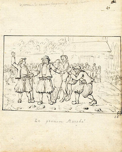 Le premier marché (titre inscrit)_0