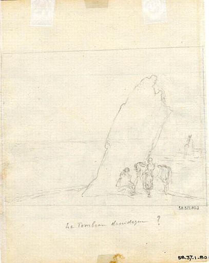 La croix du salut ; le tombeau druidique (titre inscrit), Olivier Perrin, 1810 vers