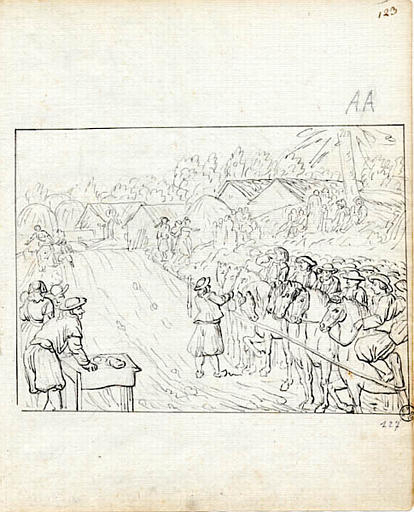 La course du retour (titre inscrit), Olivier Perrin, 1810 vers