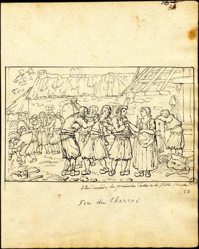 Fin du charroi (titre factice), Olivier Perrin, 1810 vers