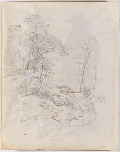à Quimperlé (titre inscrit), François Hippolyte Lalaisse, 1843