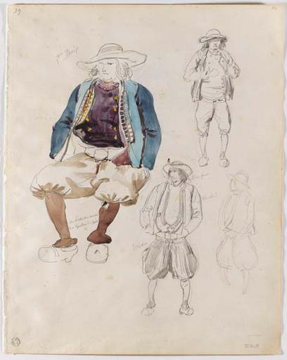 Saint-Thoix / Briec (titre inscrit), François Hippolyte Lalaisse, 1843