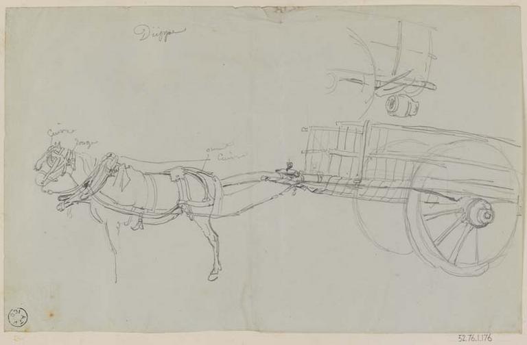 Dieppe (titre inscrit), François Hippolyte Lalaisse, 1844