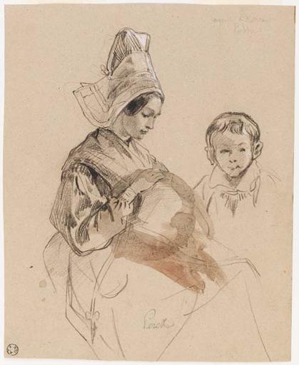 Nogent-le-Rotrou / Perche (titre inscrit), François Hippolyte Lalaisse, 1844 après