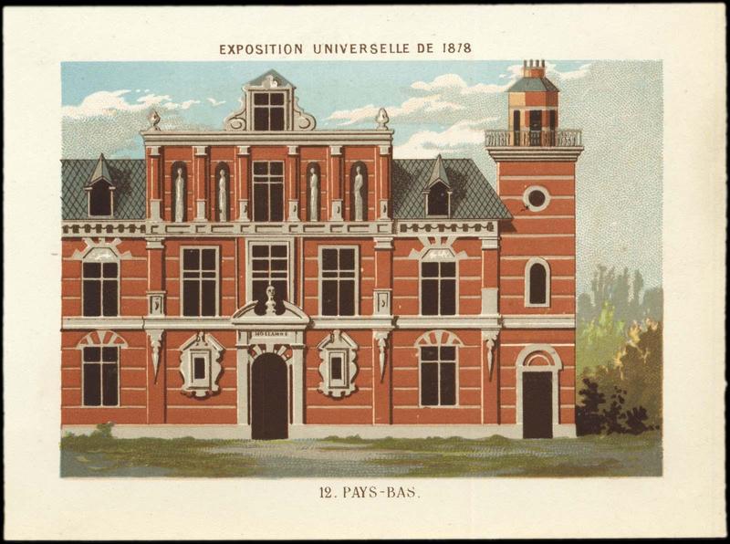 EXPOSITION UNIVERSELLE DE 1878 / 12. PAYS-BAS (titre inscrit)_0