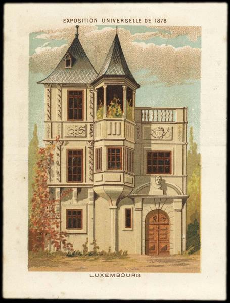 EXPOSITION UNIVERSELLE DE 1878 / LUXEMBOURG (titre inscrit)_0