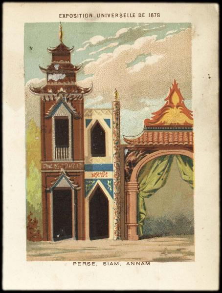 EXPOSITION UNIVERSELLE DE 1878 / PERSE SIAM ANNAM (titre inscrit)_0
