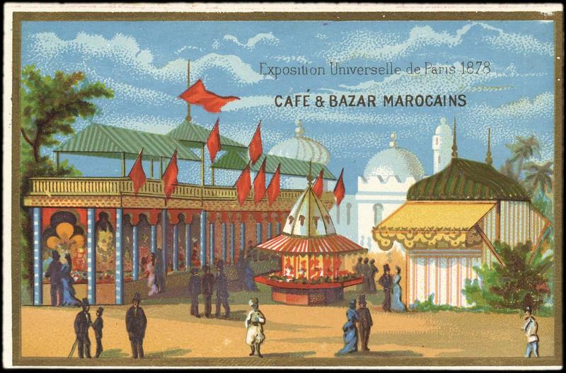 Exposition Universelle de Paris 1878 / CAFE & BAZAR MAROCAINS (titre inscrit)_0