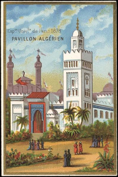 Exposition Universelle de Paris 1878 / PAVILLON ALGERIEN (titre inscrit)_0